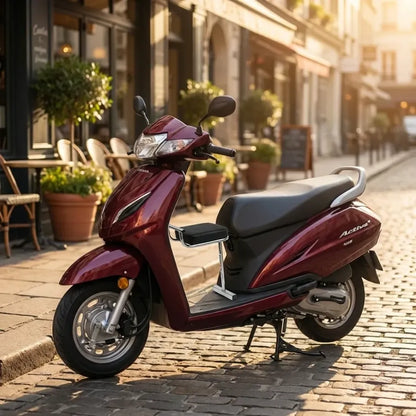Portable baby seat for scooters
