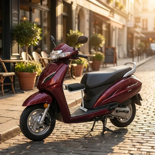 Portable baby seat for scooters