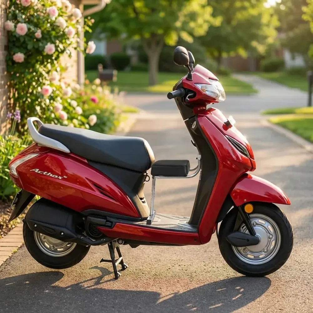 Portable baby seat for scooters