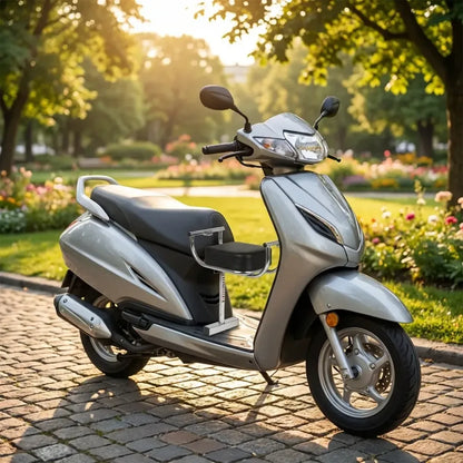 Portable baby seat for scooters