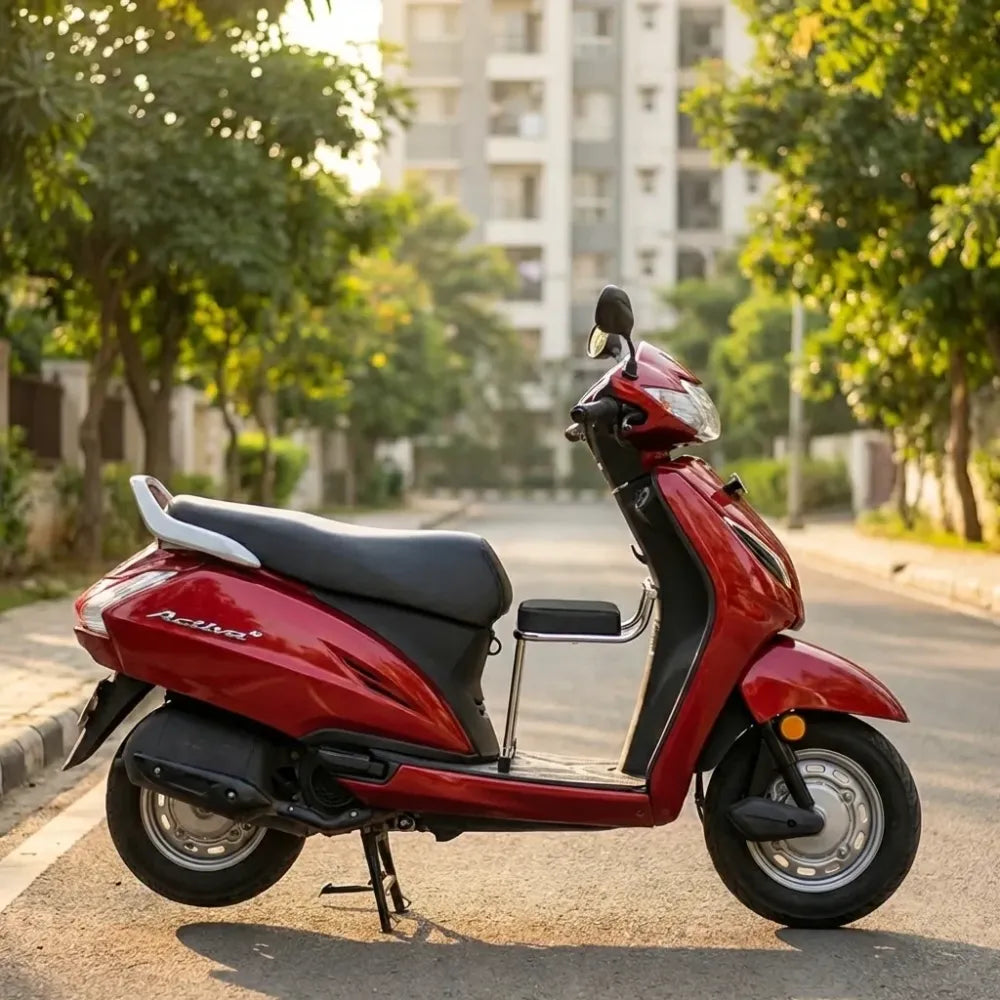 Portable baby seat for scooters