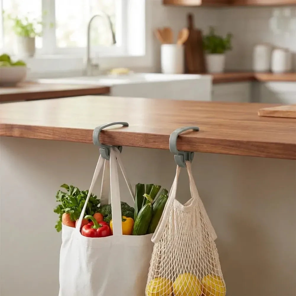 Portable bag handle holder - home & kitchen