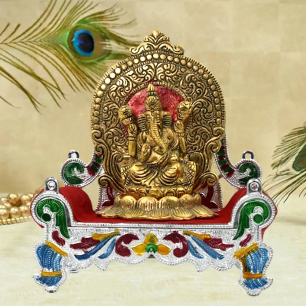 Portable bal gopal singhasan stand - home improvement