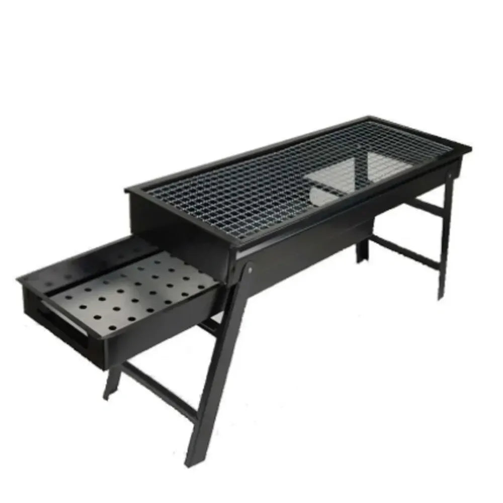 Portable bbq grill set – foldable - home & kitchen