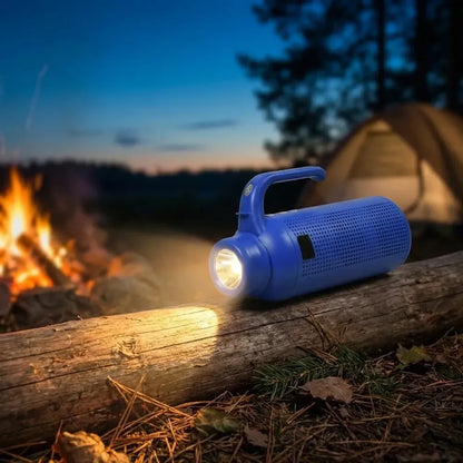 Portable bluetooth speaker flashlight - home improvement