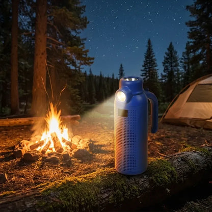 Portable bluetooth speaker flashlight - home improvement