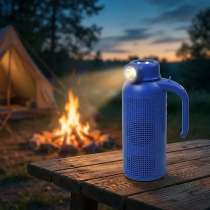 Portable bluetooth speaker flashlight - home improvement