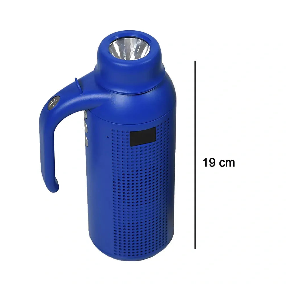 Portable bluetooth speaker flashlight - home improvement
