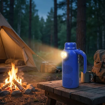 Portable bluetooth speaker flashlight - home improvement