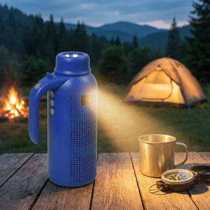 Portable bluetooth speaker flashlight - home improvement
