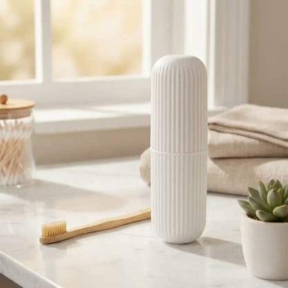 Portable brush storage bottle (pack of 1) - home & kitchen