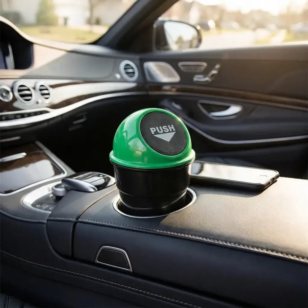 Portable car dustbin - travel
