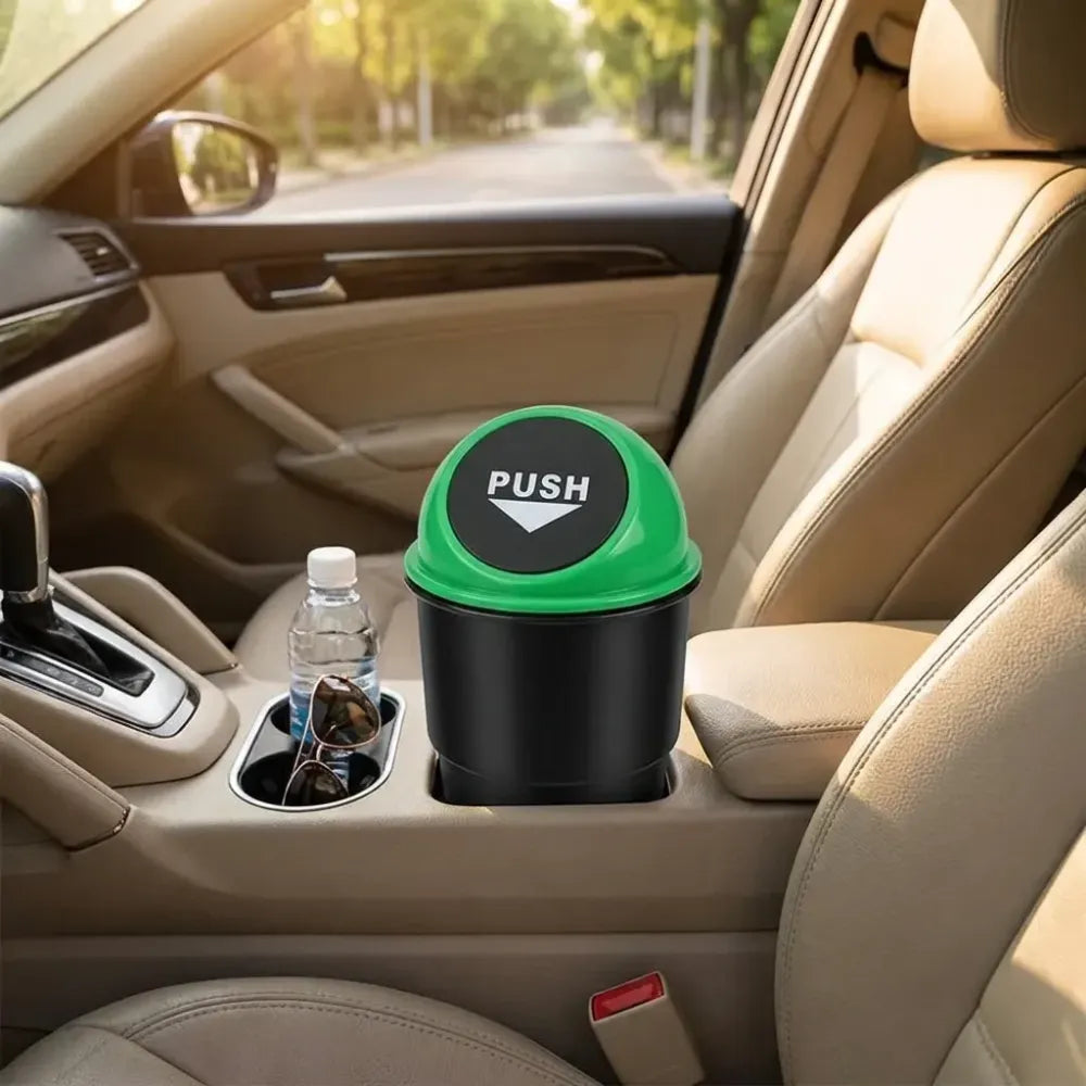 Portable car dustbin - travel