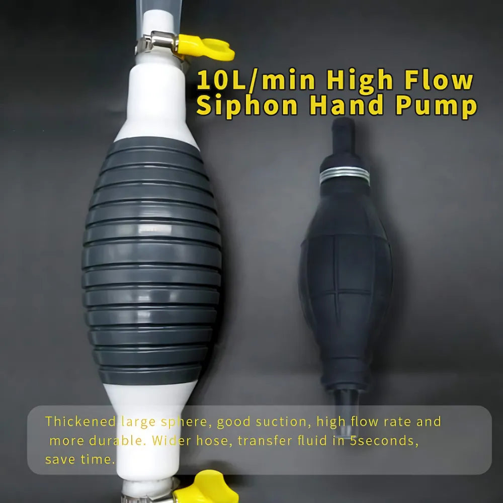 Portable car fuel transfer pump - automotive