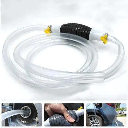 Portable car fuel transfer pump - automotive