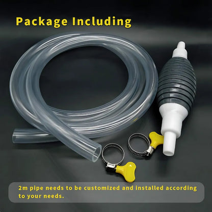 Portable car fuel transfer pump - automotive