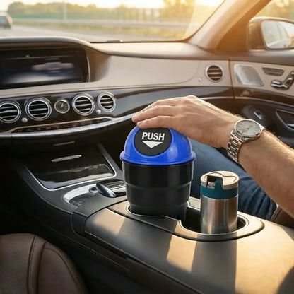 Portable car mini dustbin - automotive