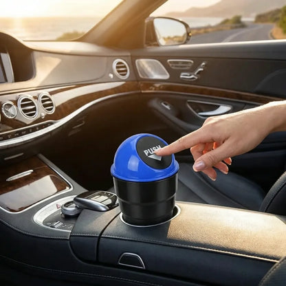 Portable car mini dustbin - automotive
