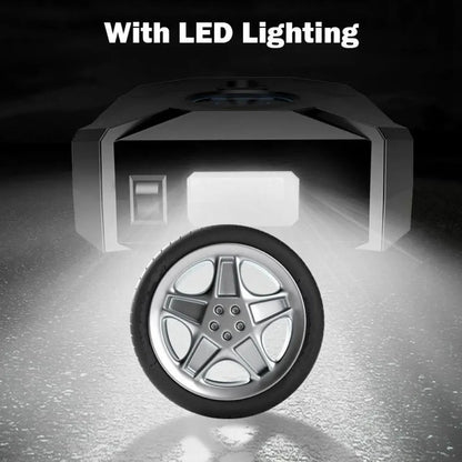 Portable digital tire inflator - automotive
