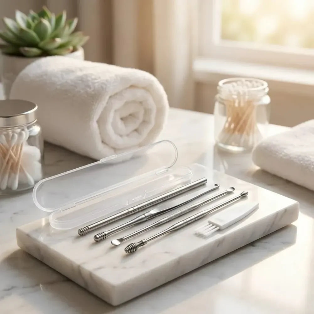 Portable earwax removal kit - health care