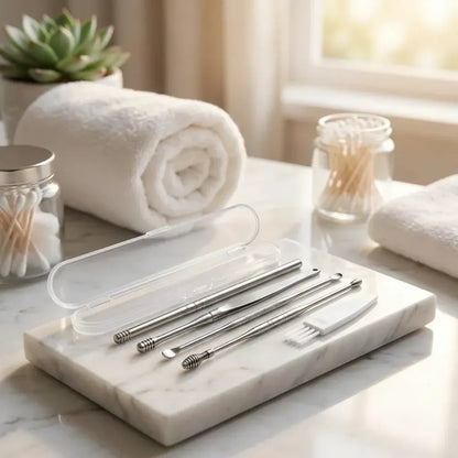 Portable earwax removal kit - health care