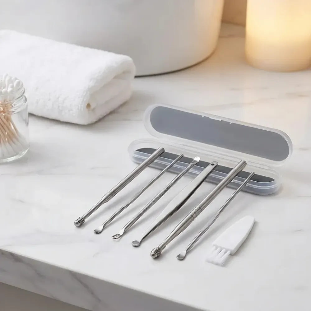 Portable earwax removal kit - health care