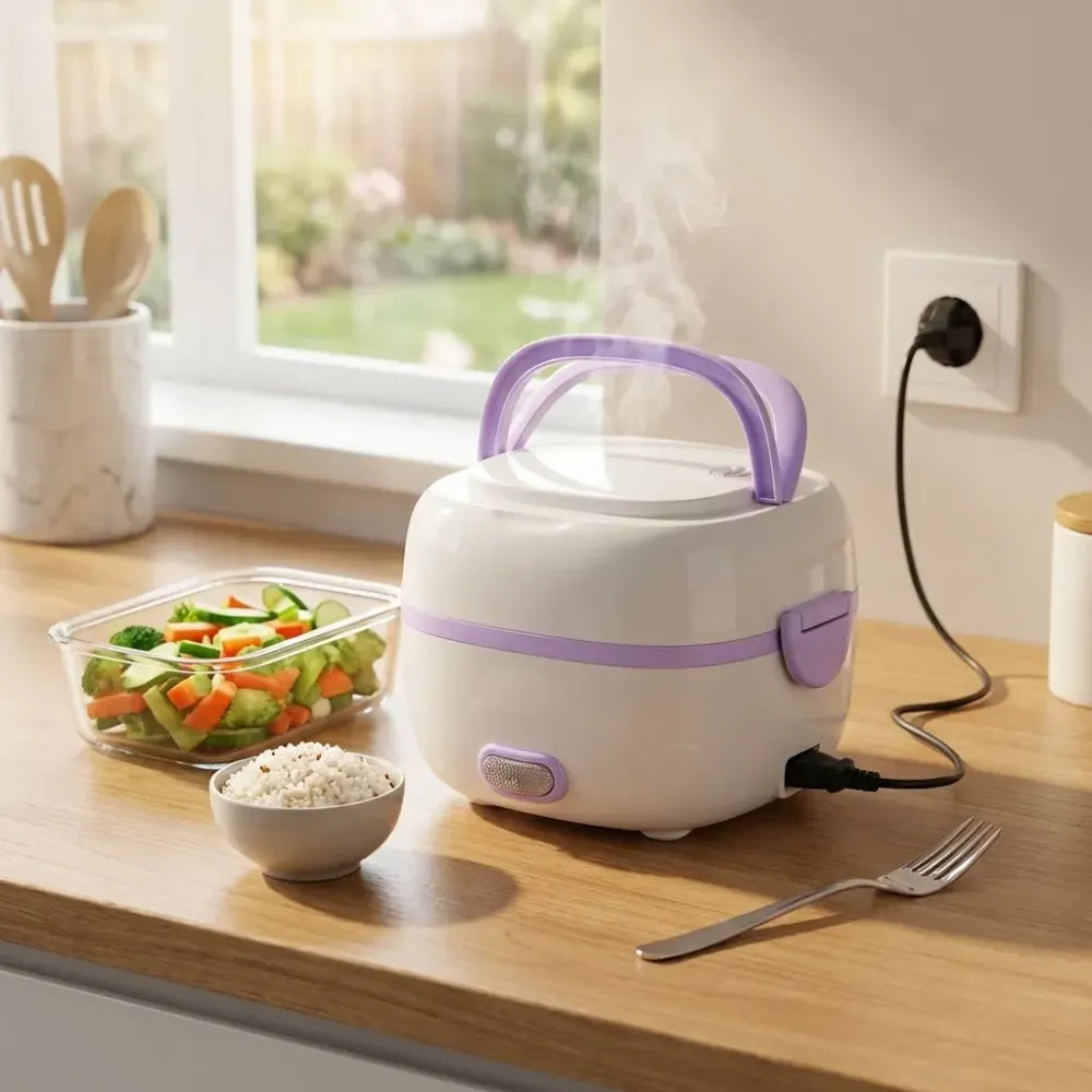 Portable electric lunch box - home & kitchen