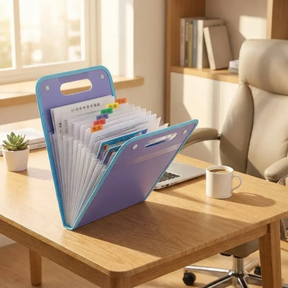 Portable expanding file folder – pack of 1
