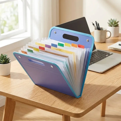Portable expanding file folder – pack of 1