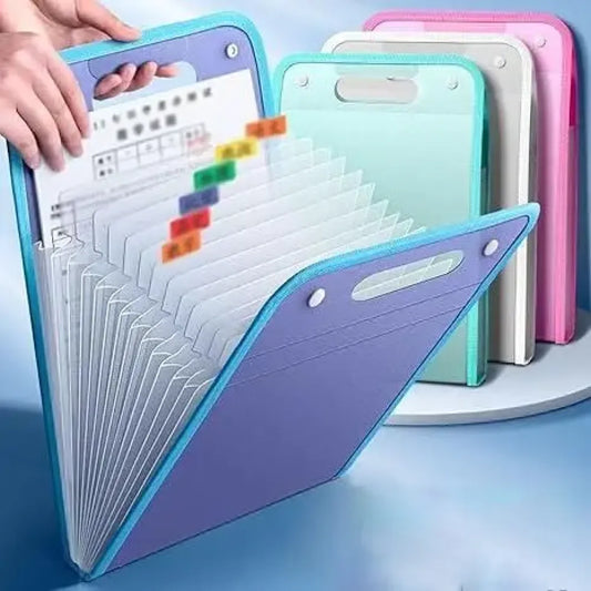 Portable expanding file folder – pack of 1