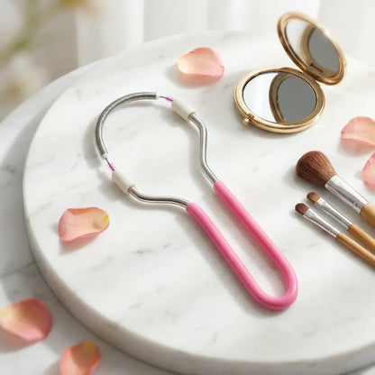 Portable facial hair remover spring - health care