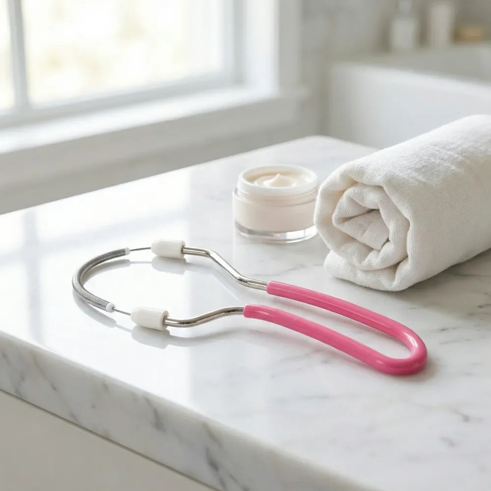 Portable facial hair remover spring - health care