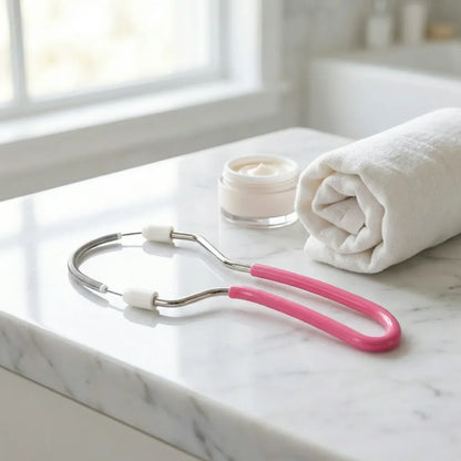 Portable facial hair remover spring - health care