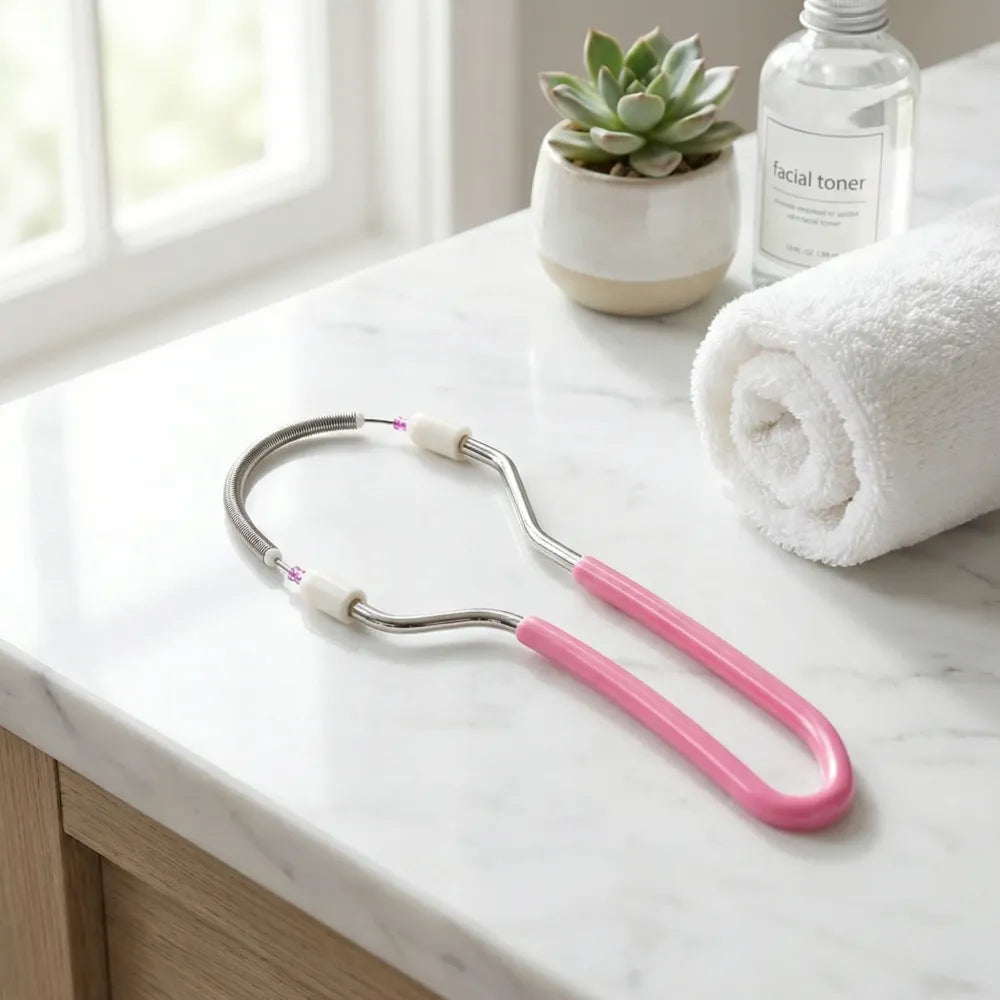 Portable facial hair remover spring - health care