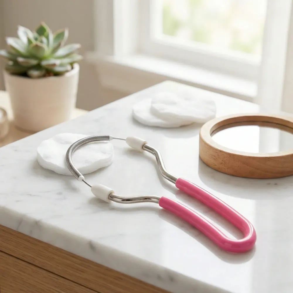 Portable facial hair remover spring - health care