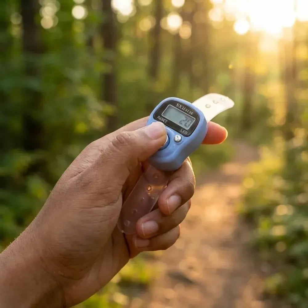 Portable finger tally counter - home improvement