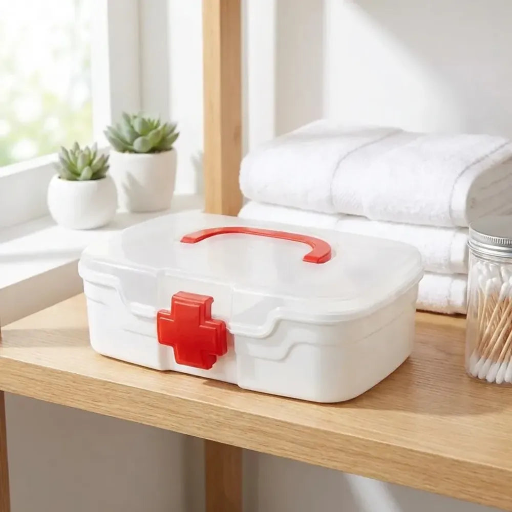 Portable first aid medical box - health care