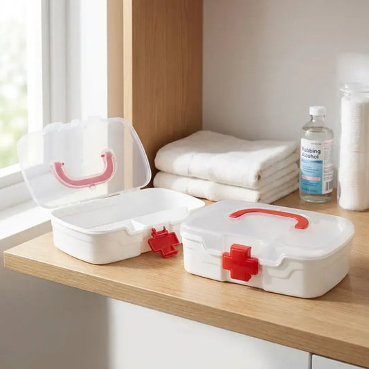 Portable first aid medical box - health care