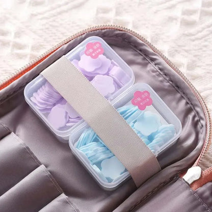 Portable flower soap sheets - home improvement