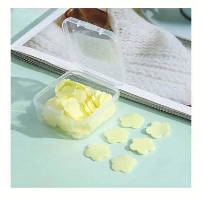 Portable flower soap sheets - home improvement