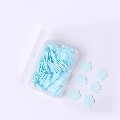 Portable flower soap sheets - home improvement