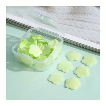 Portable flower soap sheets - home improvement