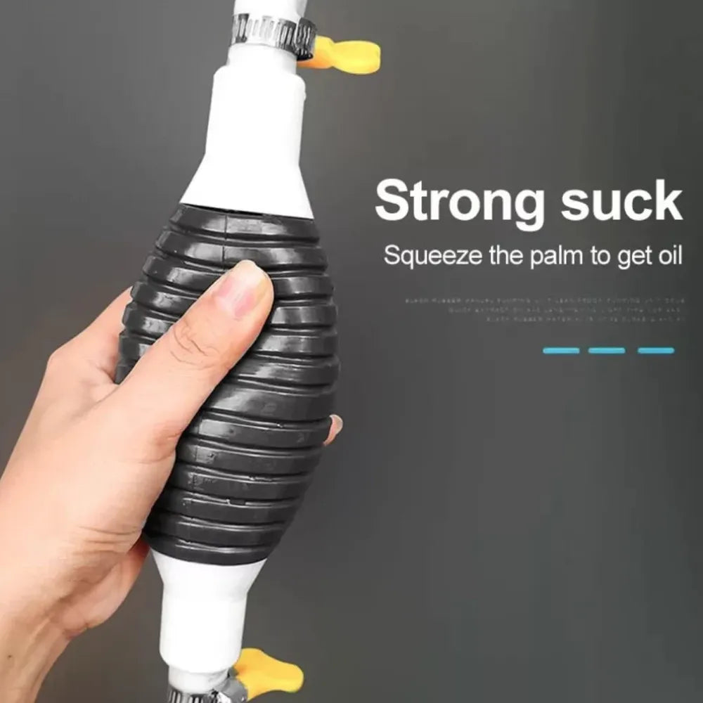 Portable fluid transfer pump - car and bike accessories