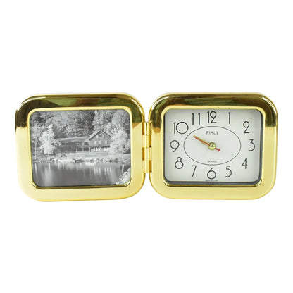 Portable foldable desk clock space-saving and stylish (1 pc) - home improvement