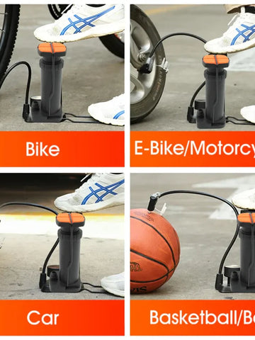 Portable Foot-Activated Bike Pump
