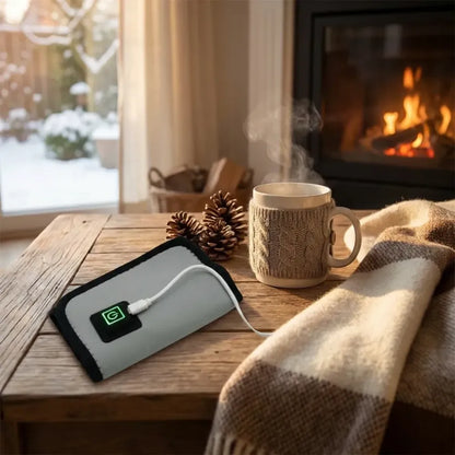 Portable hand heating strap - health care