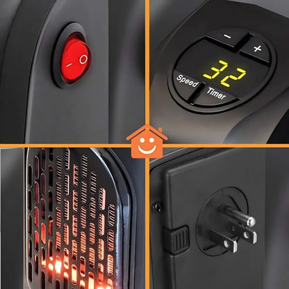 Portable heater handy
