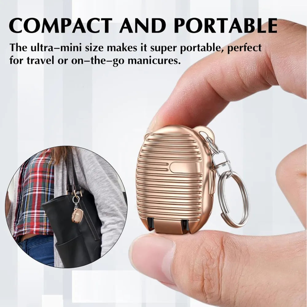 Portable keychain nail clipper - health care