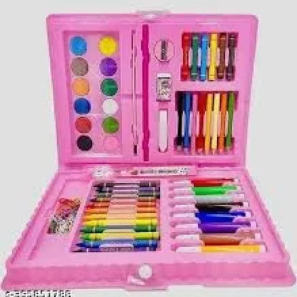 Portable kids art kit - office
