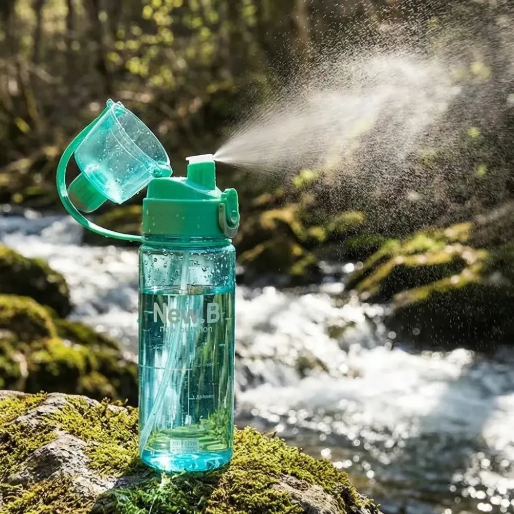 Portable leak-proof water bottle - home & kitchen